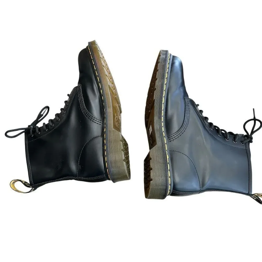 Dr. Martens 1460 Men's Black Leather‎ Combat Boots Size 7